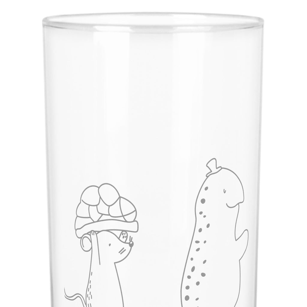 Wasserglas Schildkröte & Maus Wasserglas, Glas, Trinkglas, Wasserglas mit Gravur, Glas mit Gravur, Trinkglas mit Gravur, Schildkröte, Maus, Freunde, Freundinnen, beste Freunde, beste Freundinnen