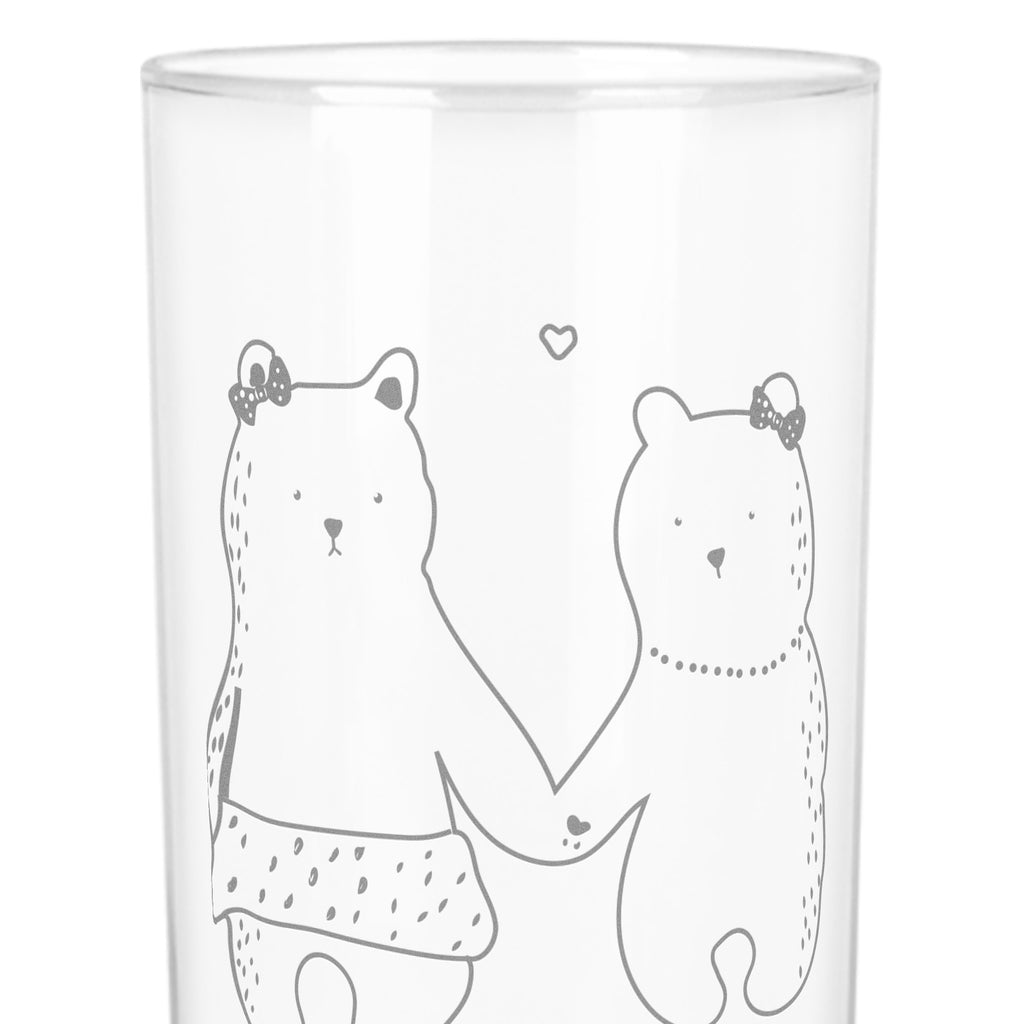 Wasserglas Bär Freundin Wasserglas, Glas, Trinkglas, Wasserglas mit Gravur, Glas mit Gravur, Trinkglas mit Gravur, Bär, Teddy, Teddybär, Bär Freundin Beste Freund Liebe Liebesbeweis Verliebt Kumpel Kumpeliene