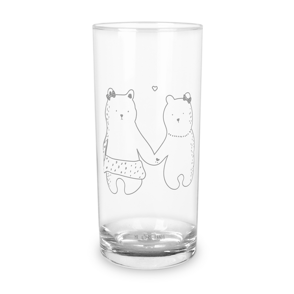 Wasserglas Bär Freundin Wasserglas, Glas, Trinkglas, Wasserglas mit Gravur, Glas mit Gravur, Trinkglas mit Gravur, Bär, Teddy, Teddybär, Bär Freundin Beste Freund Liebe Liebesbeweis Verliebt Kumpel Kumpeliene