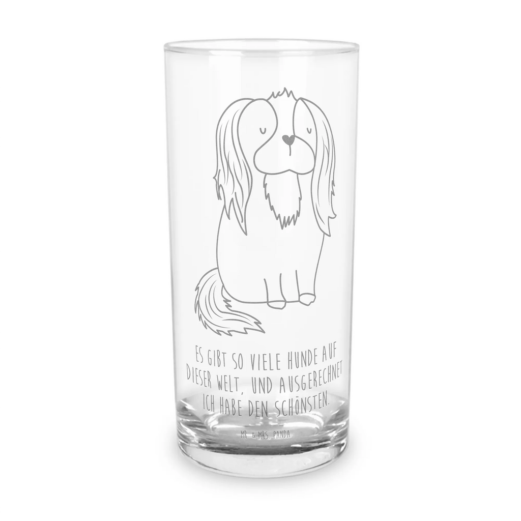 Wasserglas Cavalier King Charles Spaniel Wasserglas, Glas, Trinkglas, Wasserglas mit Gravur, Glas mit Gravur, Trinkglas mit Gravur, Hund, Hundemotiv, Haustier, Hunderasse, Tierliebhaber, Hundebesitzer, Sprüche, Cavalier King Charles Spaniel, Cockerspaniel, Spaniel, Spruch, schönster Hund