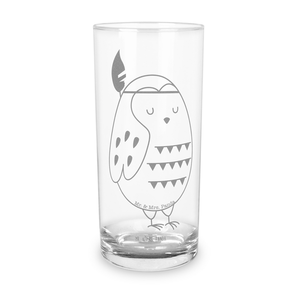 Wasserglas Eule Federschmuck Wasserglas, Glas, Trinkglas, Wasserglas mit Gravur, Glas mit Gravur, Trinkglas mit Gravur, Eule, Eule Deko, Owl, Das Leben ist ein Abenteuer, Reisespruch, Federschmuck, Dekoration