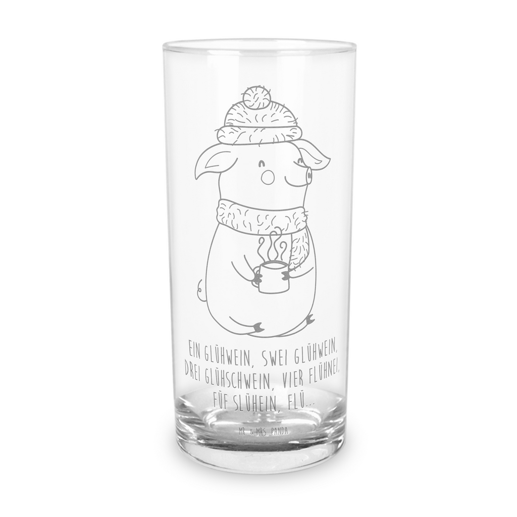 Wasserglas Lallelndes Glühschwein Wasserglas, Glas, Trinkglas, Wasserglas mit Gravur, Glas mit Gravur, Trinkglas mit Gravur, Winter, Weihnachten, Weihnachtsdeko, Nikolaus, Advent, Heiligabend, Wintermotiv, Glühwein, Betrunken, Weihnachtsmarkt, Spruch