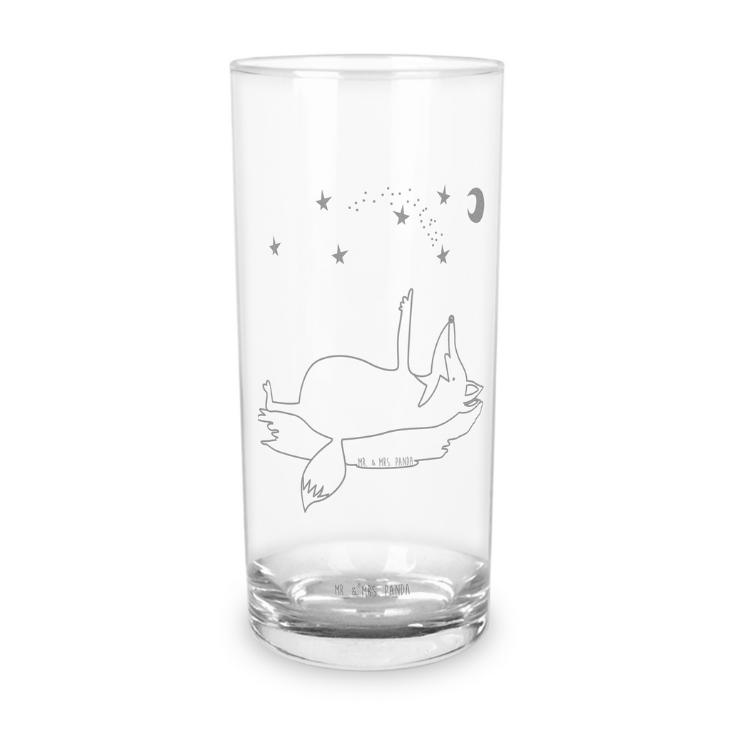 Wasserglas Fuchs Sterne Wasserglas, Glas, Trinkglas, Wasserglas mit Gravur, Glas mit Gravur, Trinkglas mit Gravur, Fuchs, Füchse, tröstende Worte, Spruch positiv, Spruch schön, Romantik, Always Look on the Bright Side of Life