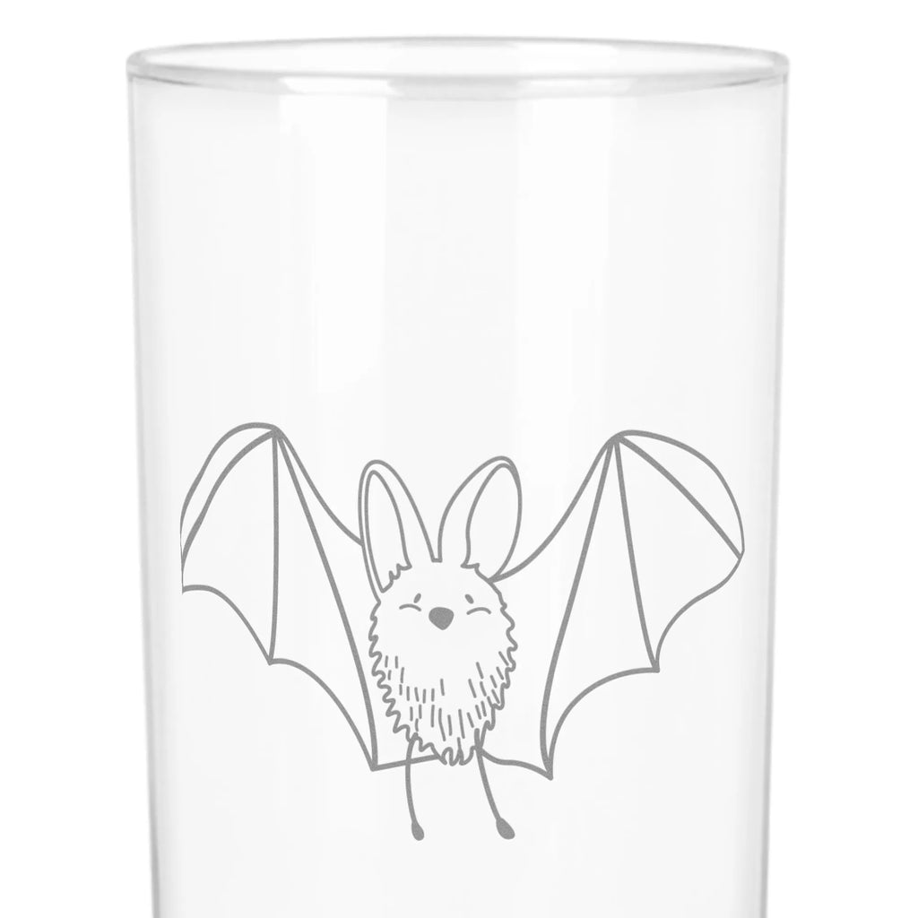 Wasserglas Fledermaus Flügel Wasserglas, Glas, Trinkglas, Wasserglas mit Gravur, Glas mit Gravur, Trinkglas mit Gravur, Tiermotive, Gute Laune, lustige Sprüche, Tiere