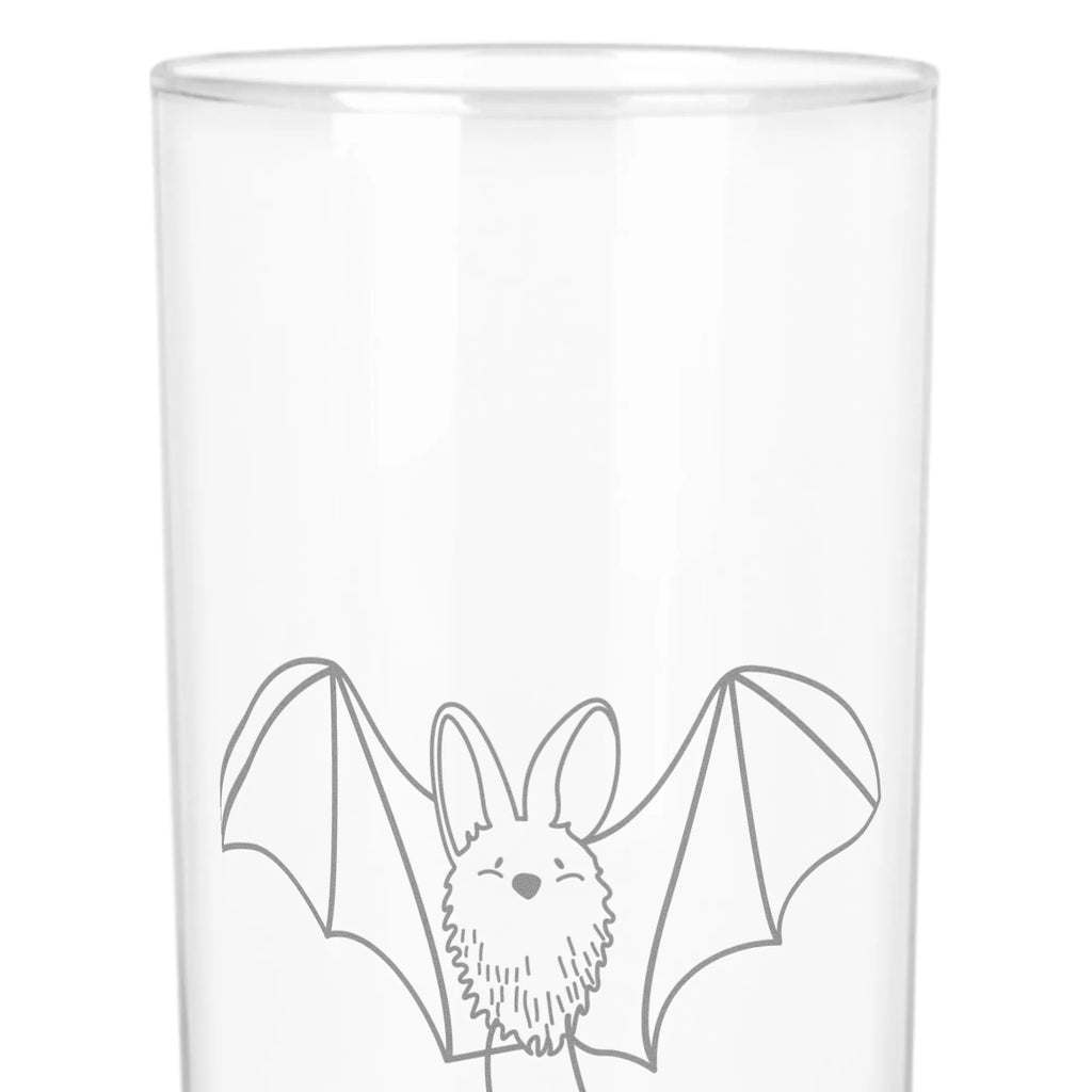 Wasserglas Fledermaus Flügel Wasserglas, Glas, Trinkglas, Wasserglas mit Gravur, Glas mit Gravur, Trinkglas mit Gravur, Tiermotive, Gute Laune, lustige Sprüche, Tiere