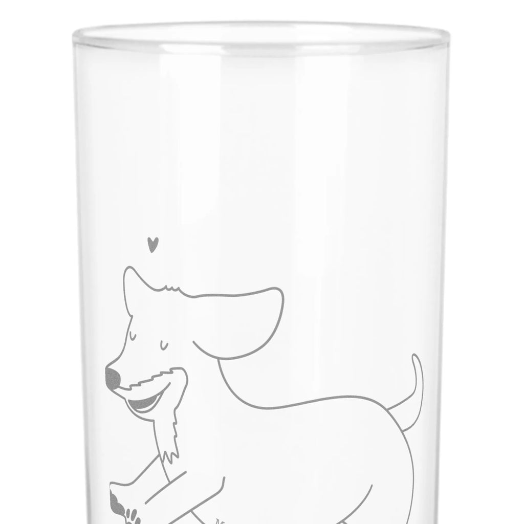 Wasserglas Hund Dackel fröhlich Wasserglas, Glas, Trinkglas, Wasserglas mit Gravur, Glas mit Gravur, Trinkglas mit Gravur, Hund, Hundemotiv, Haustier, Hunderasse, Tierliebhaber, Hundebesitzer, Sprüche, Hunde, Dackel, Dachshund, happy dog