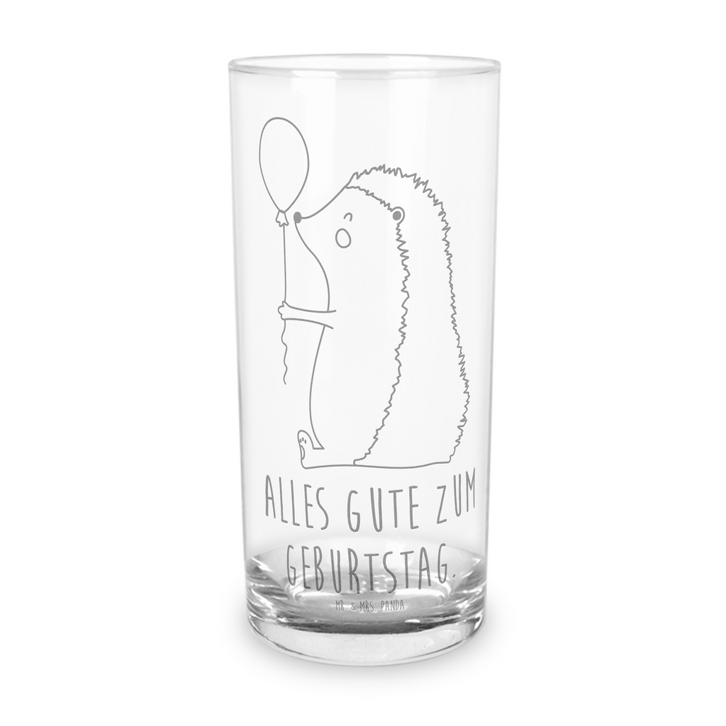 Wasserglas Igel mit Luftballon Wasserglas, Glas, Trinkglas, Wasserglas mit Gravur, Glas mit Gravur, Trinkglas mit Gravur, Tiermotive, Gute Laune, lustige Sprüche, Tiere, Igel, Geburtstag, Herzlichen Glückwunsch, Glückwunsch, Geburtstagskind, Ballon, Happy Birthday