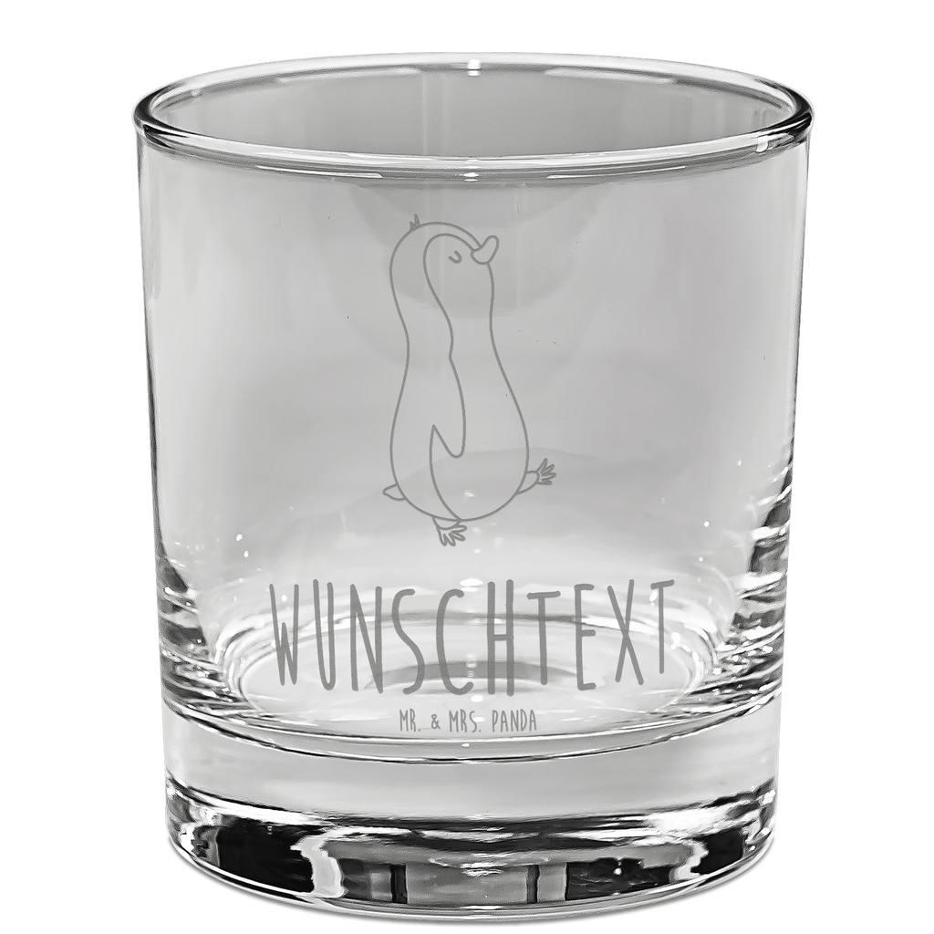 Personalisiertes Gin Glas Pinguin marschierend Personalisiertes Ginglas, Personalisiertes Gin Glas, Personalisiertes Gin Glas mit Gravur, Personalisiertes Gin Glas mit Spruch, Personalisiertes Gin Glas mit Sprüchen, Ginglas mit Wunschtext, Pinguin, Pinguine, Frühaufsteher, Langschläfer, Bruder, Schwester, Familie