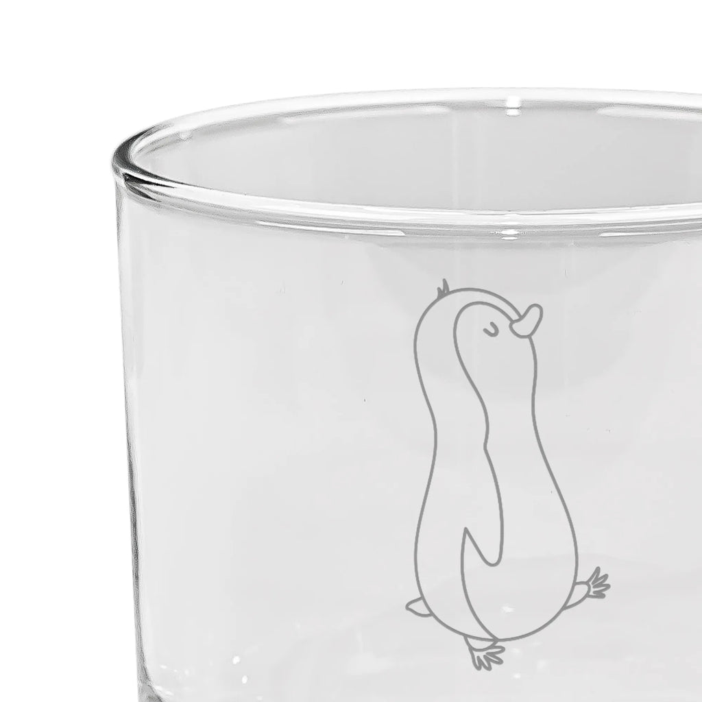 Personalisiertes Gin Glas Pinguin marschierend Personalisiertes Ginglas, Personalisiertes Gin Glas, Personalisiertes Gin Glas mit Gravur, Personalisiertes Gin Glas mit Spruch, Personalisiertes Gin Glas mit Sprüchen, Ginglas mit Wunschtext, Pinguin, Pinguine, Frühaufsteher, Langschläfer, Bruder, Schwester, Familie