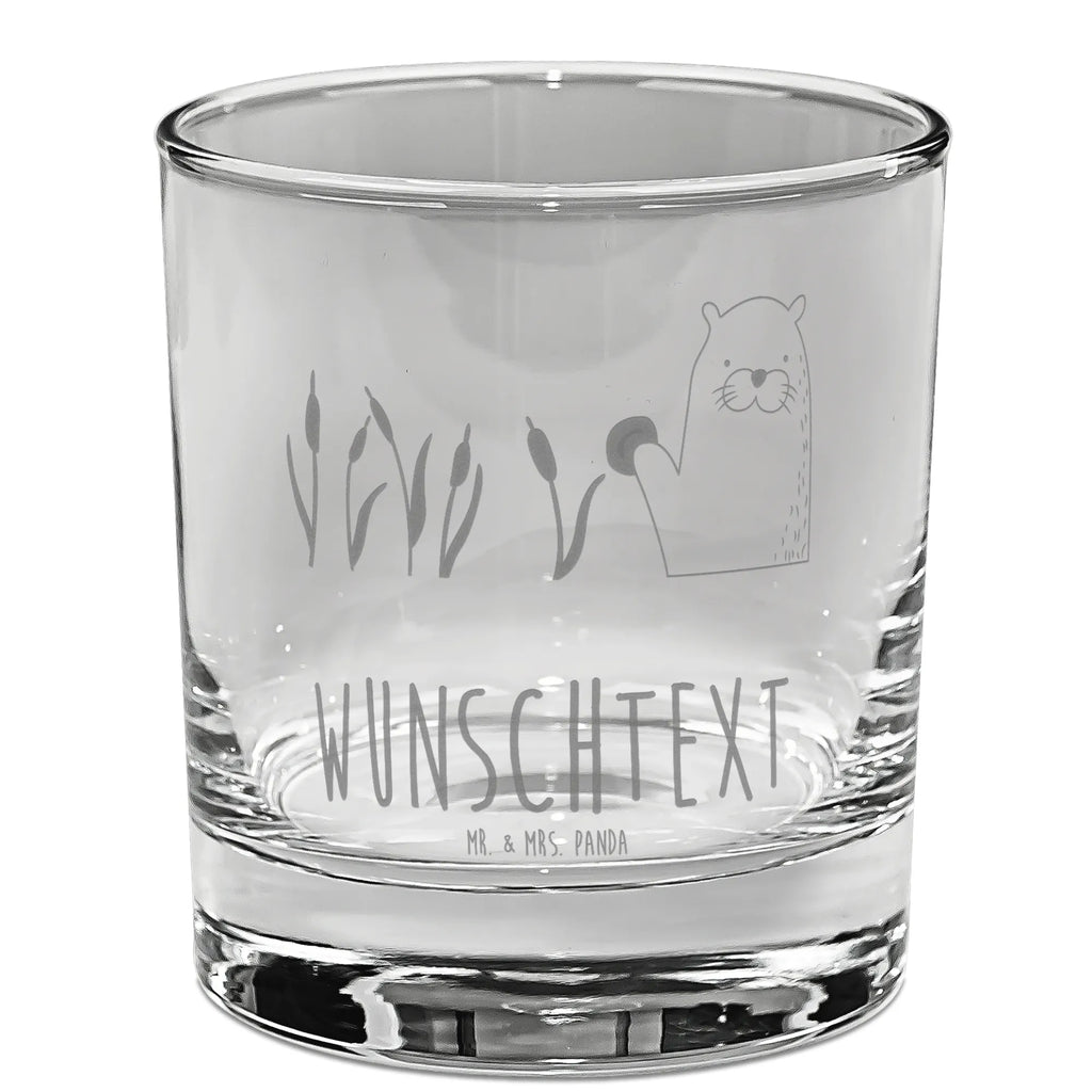 Personalisiertes Gin Glas Otter mit Stein Personalisiertes Ginglas, Personalisiertes Gin Glas, Personalisiertes Gin Glas mit Gravur, Personalisiertes Gin Glas mit Spruch, Personalisiertes Gin Glas mit Sprüchen, Ginglas mit Wunschtext, Otter, Fischotter, Seeotter, Otter Seeotter See Otter