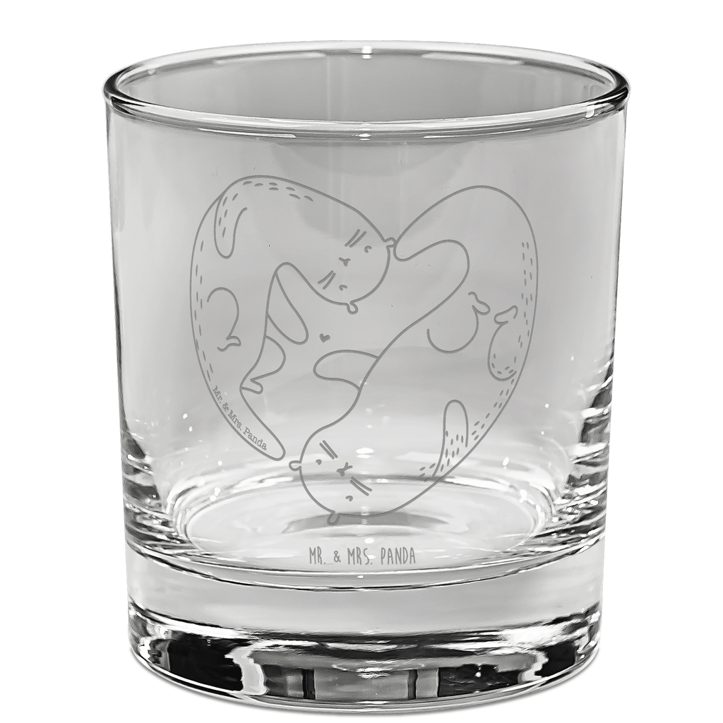 Ginglas Otter Herz Ginglas, Gin Glas, Gin Glas mit Gravur, Ginglas mit Spruch, Gin Glas mit Sprüchen, Otter, Fischotter, Seeotter, Liebe, Herz, Liebesbeweis, Liebesgeschenk, Bessere Hälfte, Love you, Jahrestag, Hochzeitstag, Verlobung, gemeinsames Leben