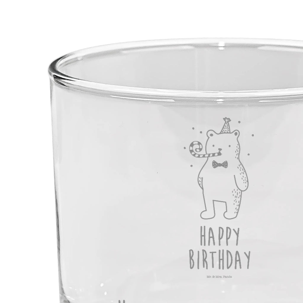 Ginglas Birthday Bär Ginglas, Gin Glas, Gin Glas mit Gravur, Ginglas mit Spruch, Gin Glas mit Sprüchen, Bär, Teddy, Teddybär, Happy Birthday, Alles Gute, Glückwunsch, Geburtstag