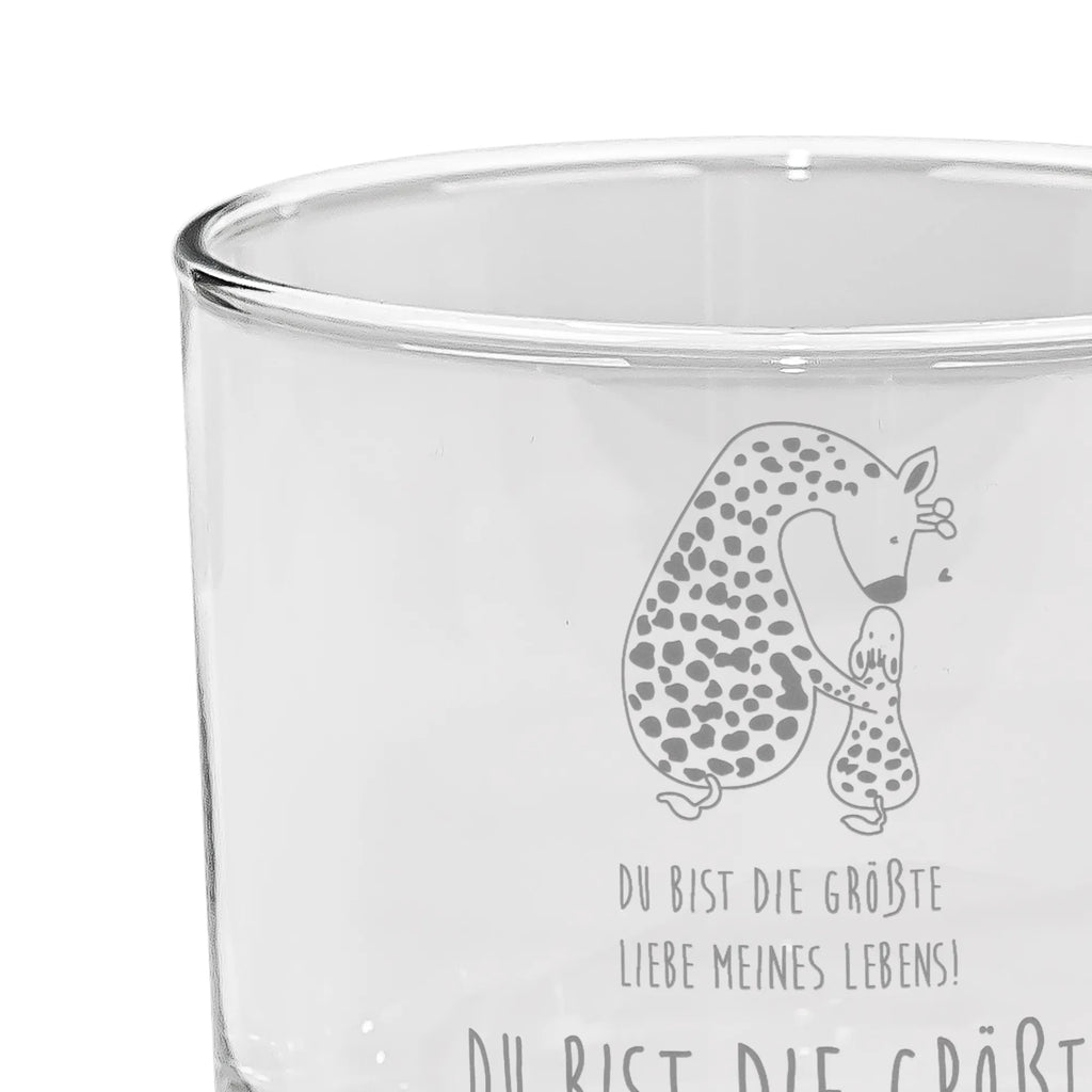 Ginglas Giraffe mit Kind Ginglas, Gin Glas, Gin Glas mit Gravur, Ginglas mit Spruch, Gin Glas mit Sprüchen, Afrika, Wildtiere, Giraffe, Kind, Mutter, Mama, Tochter, Sohn, Lieblingsmensch