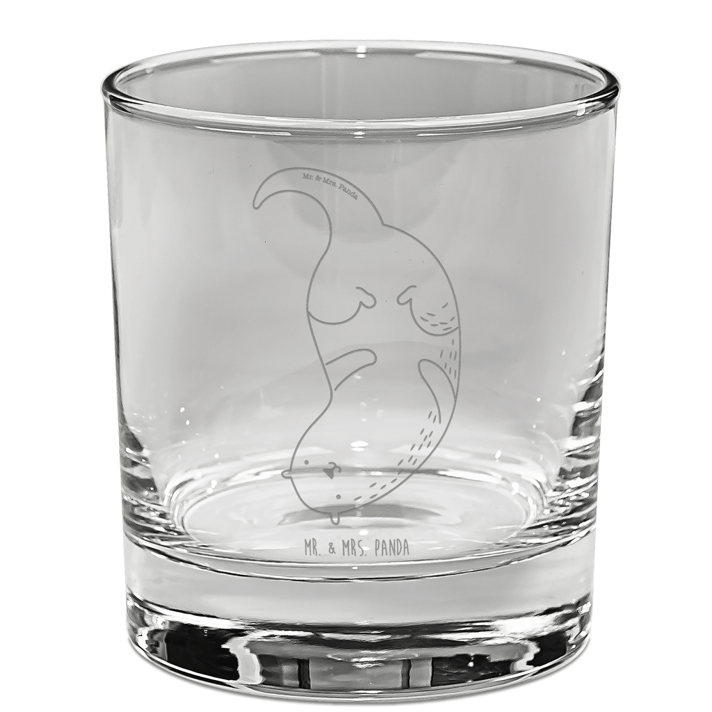 Ginglas Otter kopfüber Ginglas, Gin Glas, Gin Glas mit Gravur, Ginglas mit Spruch, Gin Glas mit Sprüchen, Otter, Fischotter, Seeotter, Otter Seeotter See Otter