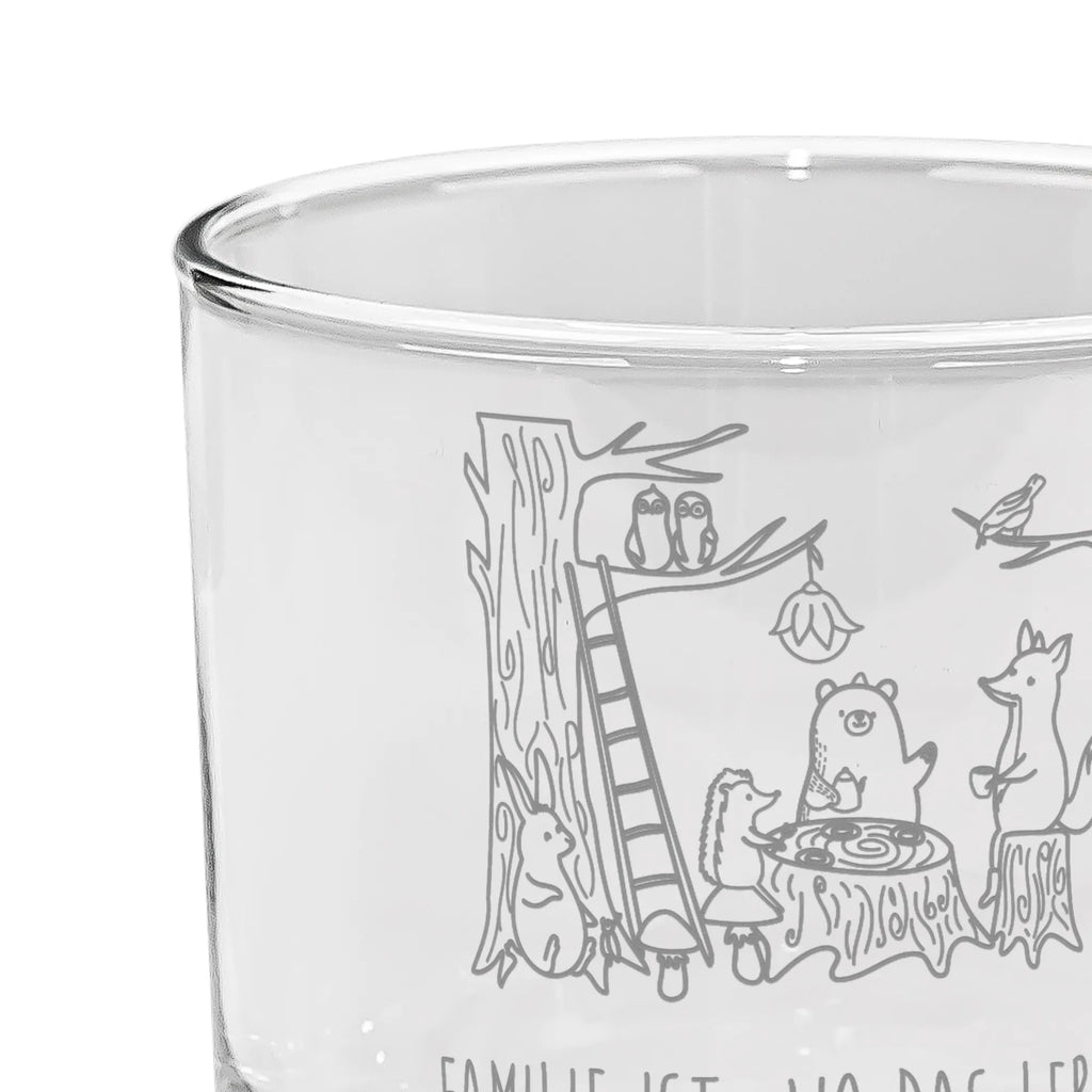 Ginglas Waldtiere Picknick Ginglas, Gin Glas, Gin Glas mit Gravur, Ginglas mit Spruch, Gin Glas mit Sprüchen, Tiermotive, Gute Laune, lustige Sprüche, Tiere, Waldtiere, Picknick, Wald, Fuchs, Hase, Igel, Maus, Eichhörnchen