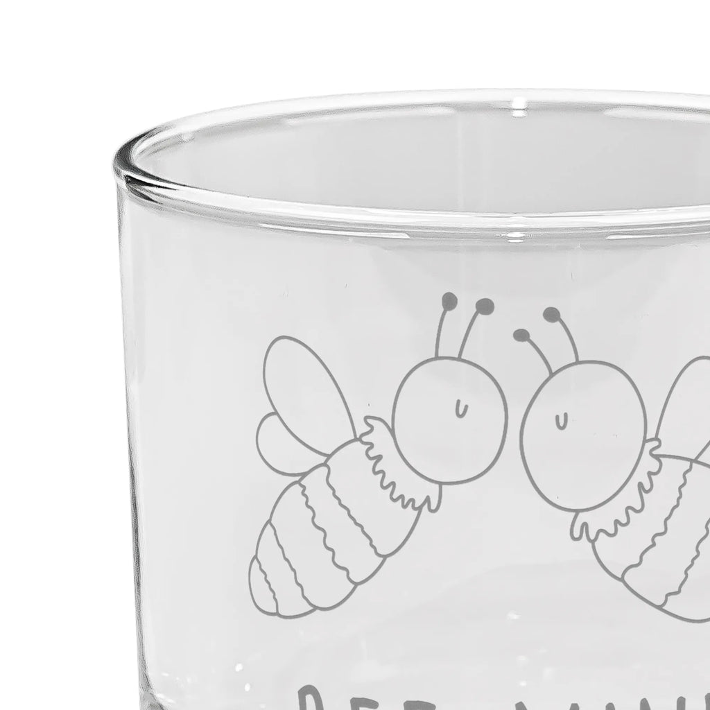 Ginglas Biene Liebe Ginglas, Gin Glas, Gin Glas mit Gravur, Ginglas mit Spruch, Gin Glas mit Sprüchen, Biene, Wespe, Hummel