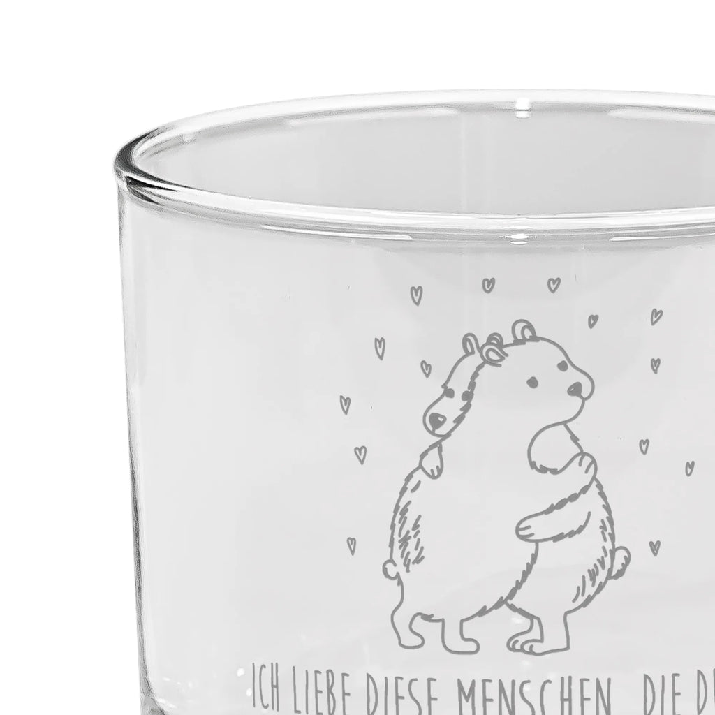 Ginglas Eisbär Umarmen Ginglas, Gin Glas, Gin Glas mit Gravur, Ginglas mit Spruch, Gin Glas mit Sprüchen, Tiermotive, Gute Laune, lustige Sprüche, Tiere