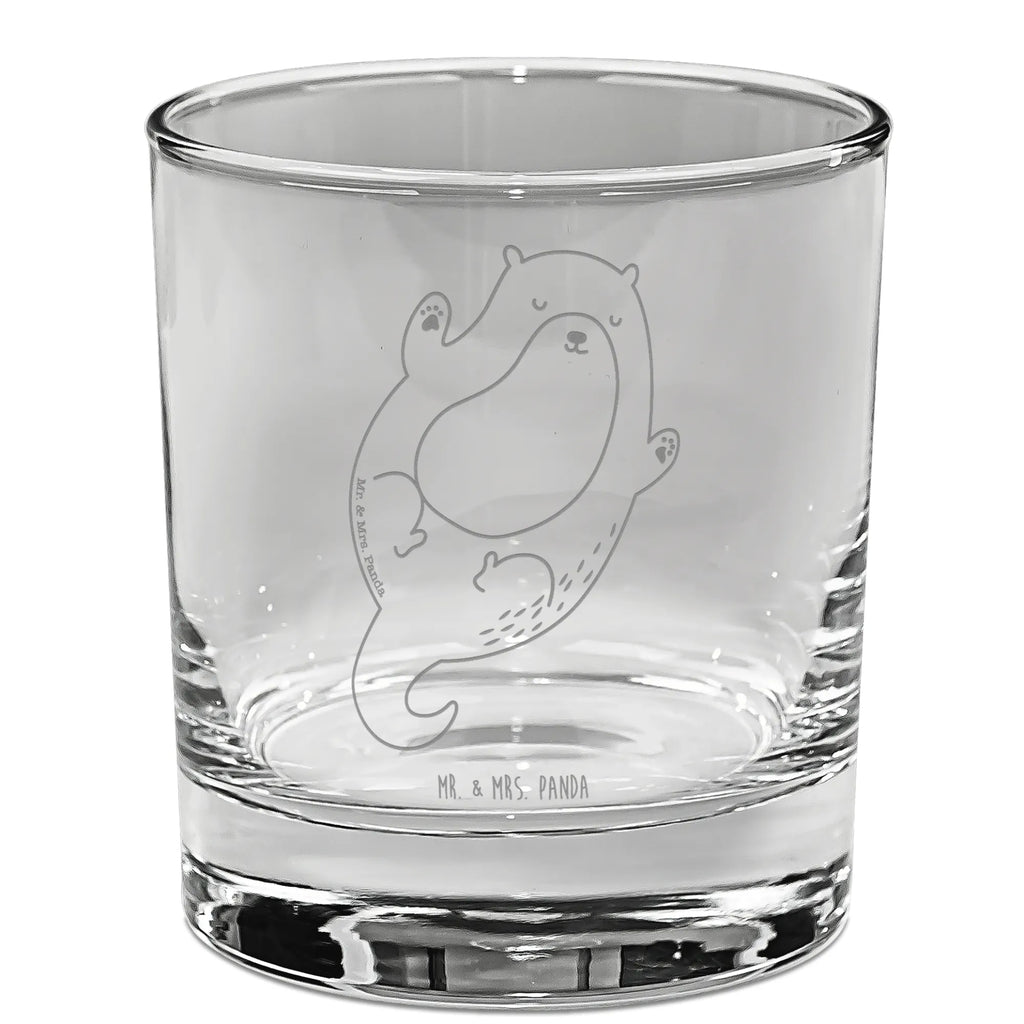 Ginglas Otter Umarmen Ginglas, Gin Glas, Gin Glas mit Gravur, Ginglas mit Spruch, Gin Glas mit Sprüchen, Otter, Fischotter, Seeotter, Otter Seeotter See Otter