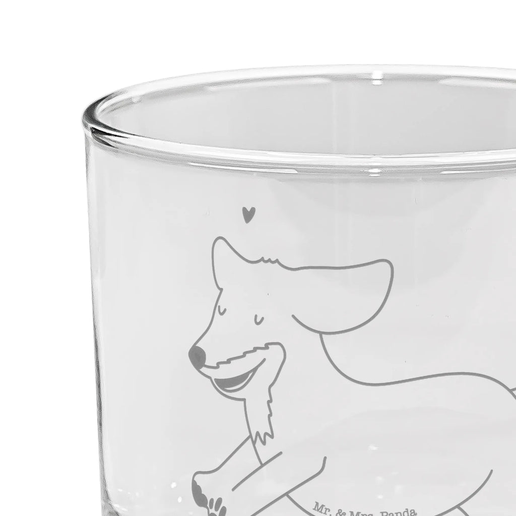 Ginglas Hund Dackel fröhlich Ginglas, Gin Glas, Gin Glas mit Gravur, Ginglas mit Spruch, Gin Glas mit Sprüchen, Hund, Hundemotiv, Haustier, Hunderasse, Tierliebhaber, Hundebesitzer, Sprüche, Hunde, Dackel, Dachshund, happy dog