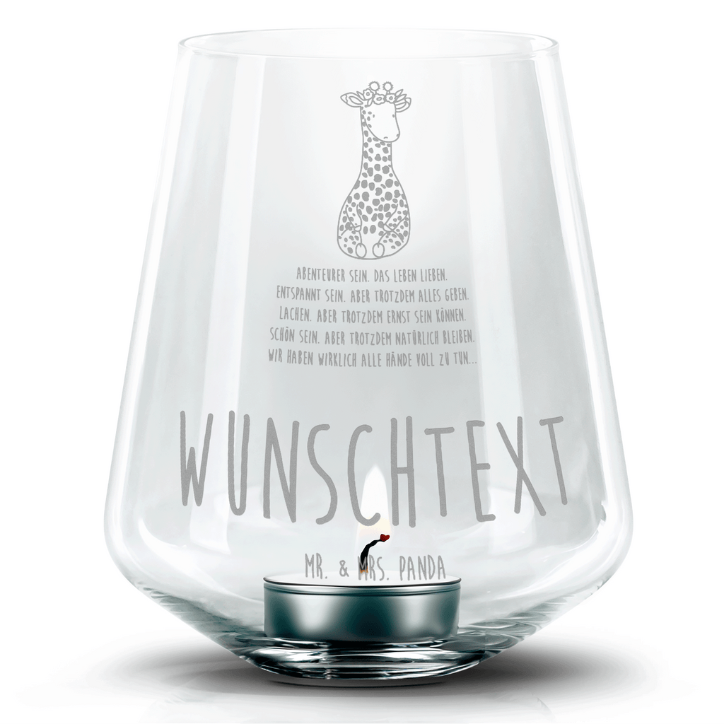 Personalisiertes Gravur Windlicht Giraffe Blumenkranz Personalisiertes Windlicht Glas, Personalisiertes Teelichtglas, Personalisierter Teelichthalter, Personalisiertes Teelichter, Personalisiertes Kerzenglas, Personalisierte Windlicht Kerze, Personalisiertes Kerzenlicht, Personalisiertes Windlicht mit Gravur, Personalisierte Teelicht Glas mit Gravur, Personalisierte Kerzenglas mit Gravur, Windlicht mit Namen, Kerze mit Namen, Afrika, Wildtiere, Giraffe, Blumenkranz, Abenteurer, Selbstliebe, Freundin