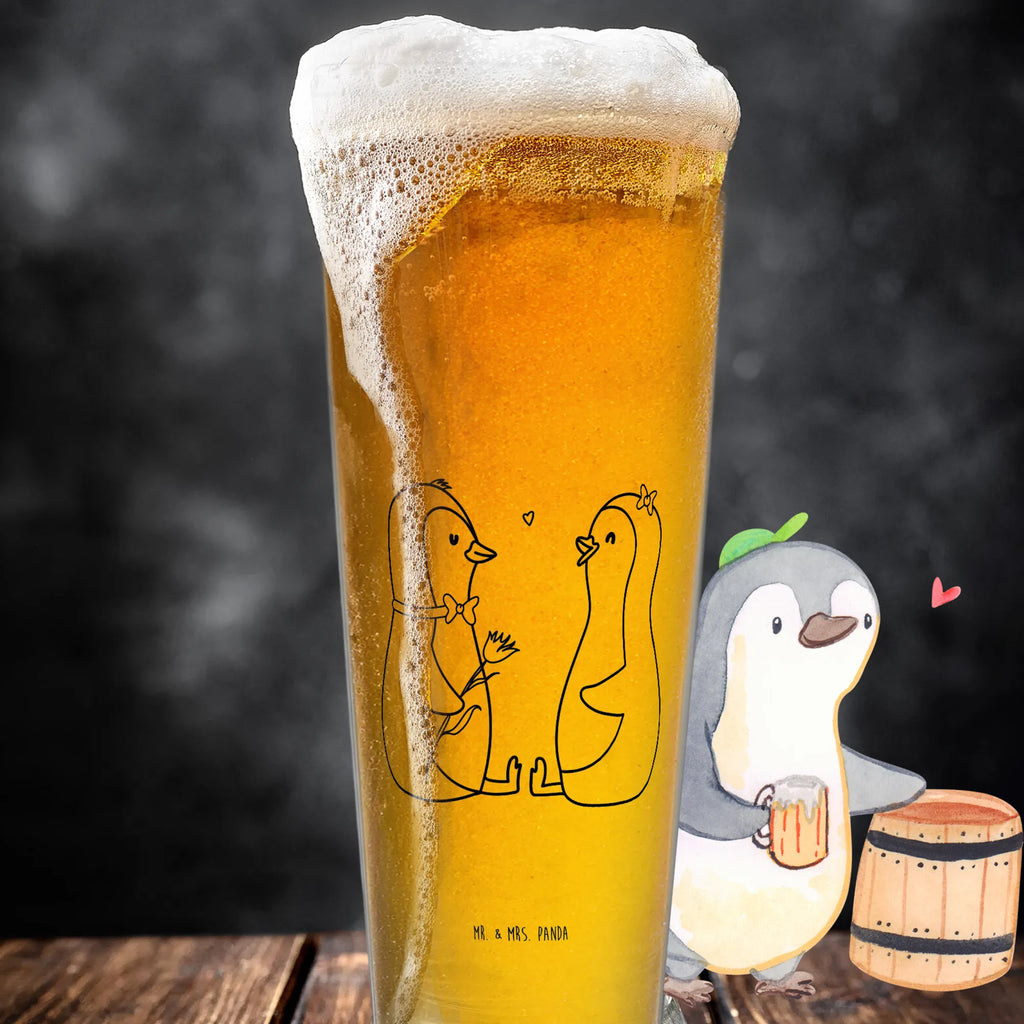 Bierglas Pinguin Pärchen Bierglas, Bier Glas, Bierkrug, Bier Krug, Vatertag, Pinguin, Pinguine, Liebe, Liebespaar, Liebesbeweis, Liebesgeschenk, Verlobung, Jahrestag, Hochzeitstag, Hochzeit, Hochzeitsgeschenk, große Liebe, Traumpaar