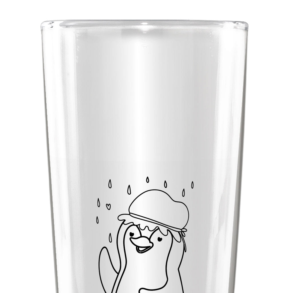 Bierglas Pinguin Duschen Bierglas, Bier Glas, Bierkrug, Bier Krug, Vatertag, Pinguin, Pinguine, Dusche, duschen, Lebensmotto, Motivation, Neustart, Neuanfang, glücklich sein