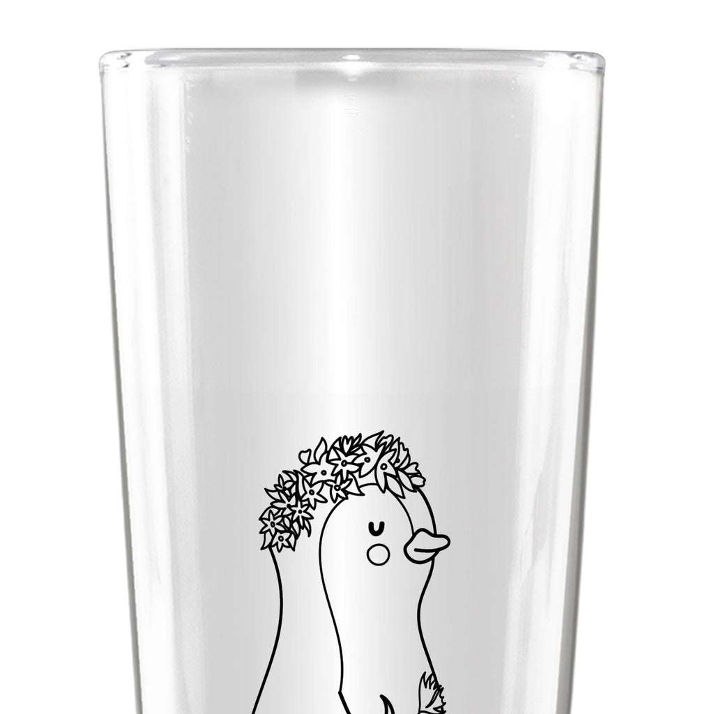 Bierglas Pinguin Blumen Bierglas, Bier Glas, Bierkrug, Bier Krug, Vatertag, Pinguin, Pinguine, Blumenkranz, Universum, Leben, Wünsche, Ziele, Lebensziele, Motivation, Lebenslust, Liebeskummer, Geschenkidee