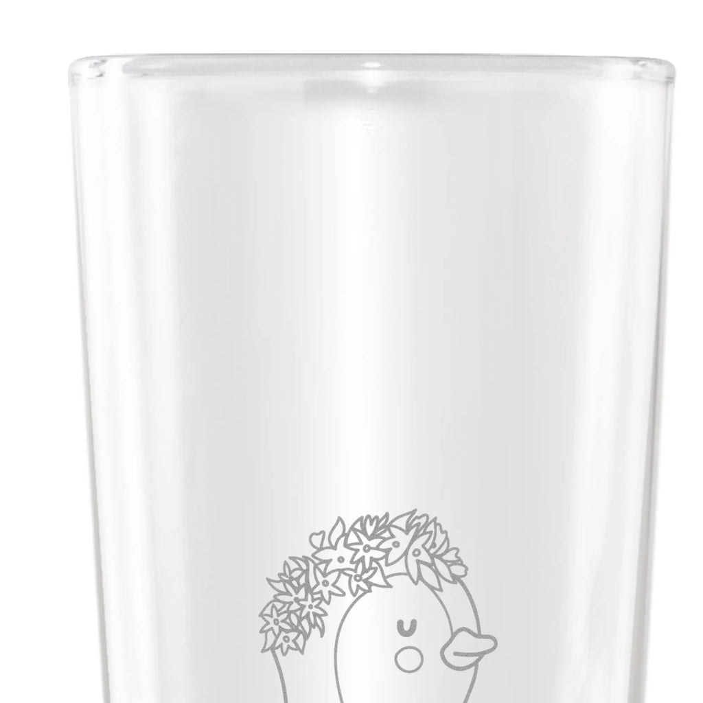 Weizenglas Pinguin Blumen Weizenglas, Weizen Glas, Vatertag, Weizenbier Glas, Weizenbierglas, Pinguin, Pinguine, Blumenkranz, Universum, Leben, Wünsche, Ziele, Lebensziele, Motivation, Lebenslust, Liebeskummer, Geschenkidee