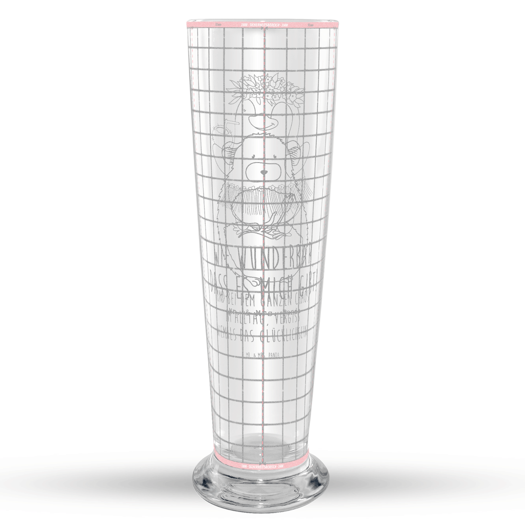 Weizenglas Chinchilla Blume Weizenglas, Weizen Glas, Vatertag, Weizenbier Glas, Weizenbierglas, Tiermotive, Gute Laune, lustige Sprüche, Tiere, Chinchilla, Chinchillas, Liebeskummer, Kummer, Depressionen, traurig sein, Chaos, Glücklichsein, Büro, Büroalltag