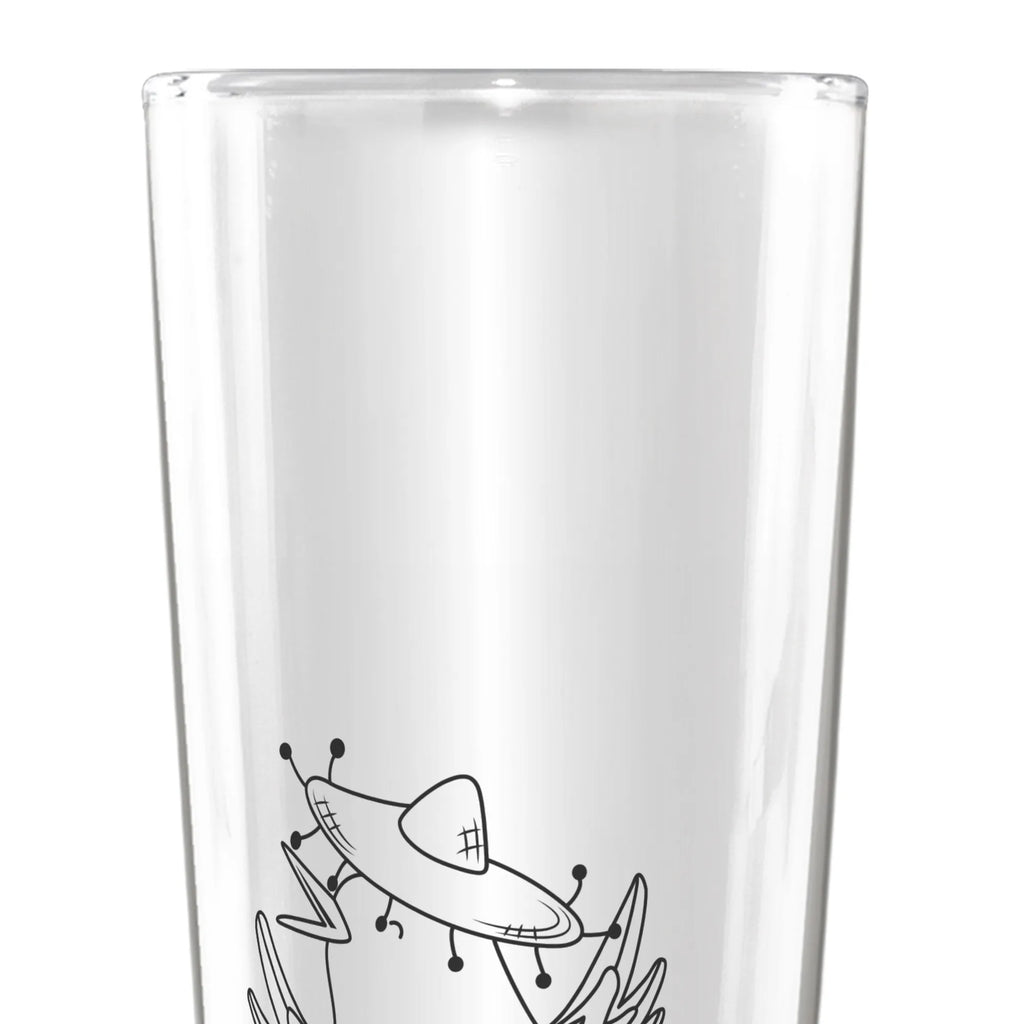 Weizenglas Rabe Sombrero Weizenglas, Weizen Glas, Vatertag, Weizenbier Glas, Weizenbierglas, Tiermotive, Gute Laune, lustige Sprüche, Tiere, Rabe, Vogel, Vögel, Spruch positiv, fröhlich sein, glücklich sein, Glück Spruch, froh, Elster, Motivation