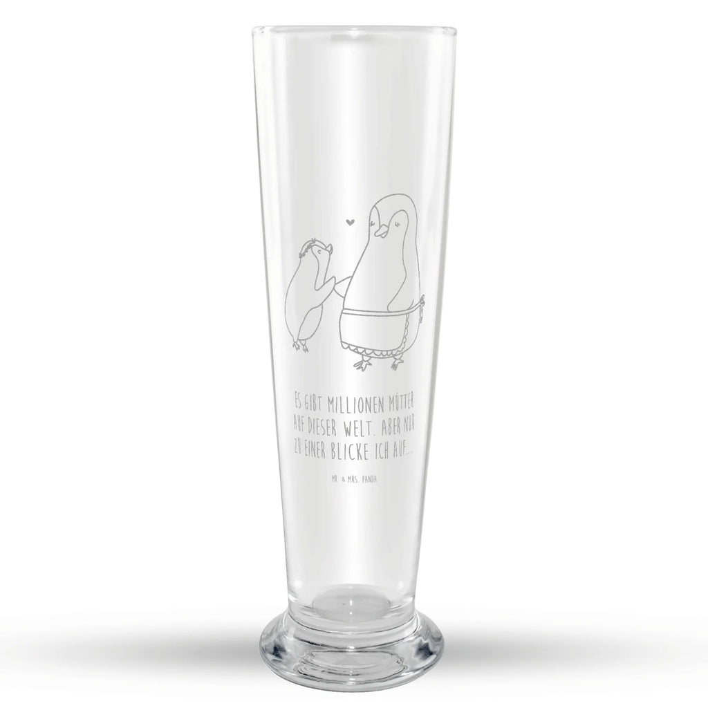 Weizenglas Pinguin mit Kind Weizenglas, Weizen Glas, Vatertag, Weizenbier Glas, Weizenbierglas, Familie, Muttertag, Bruder, Schwester, Mama, Papa, Oma, Opa, Geschenk, Mami, Mutti, Mutter, Geburststag