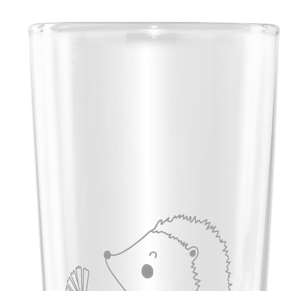 Weizenglas Igel Blumen Weizenglas, Weizen Glas, Vatertag, Weizenbier Glas, Weizenbierglas, Tiermotive, Gute Laune, lustige Sprüche, Tiere, Igel, Gute Besserung, Genesungswünsche, Krankheit, Krankenhaus, krank, Besuch