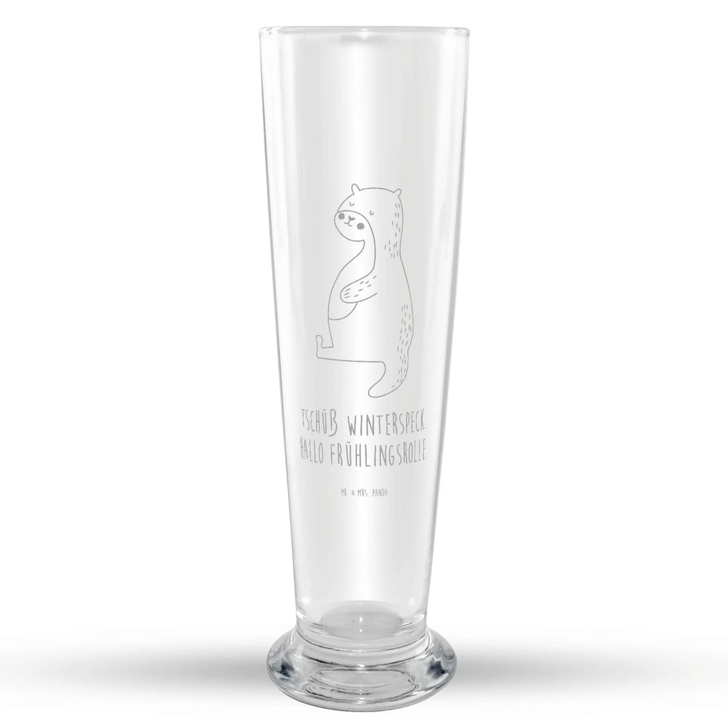 Weizenglas Otter Bauch Weizenglas, Weizen Glas, Vatertag, Weizenbier Glas, Weizenbierglas, Otter, Fischotter, Seeotter, Otter Seeotter See Otter