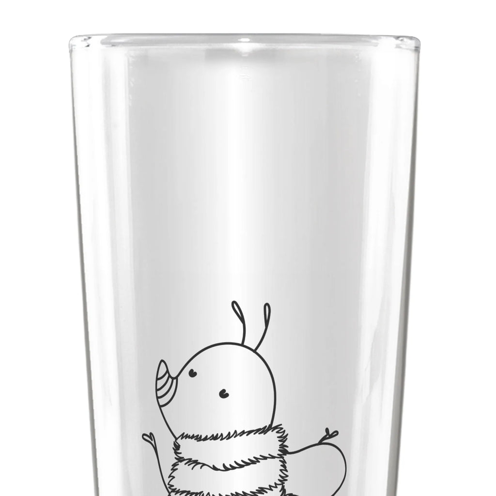 Weizenglas Hummel flauschig Weizenglas, Weizen Glas, Vatertag, Weizenbier Glas, Weizenbierglas, Tiermotive, Gute Laune, lustige Sprüche, Tiere, Hummel, Flauschig, Biene, Blume, Natur