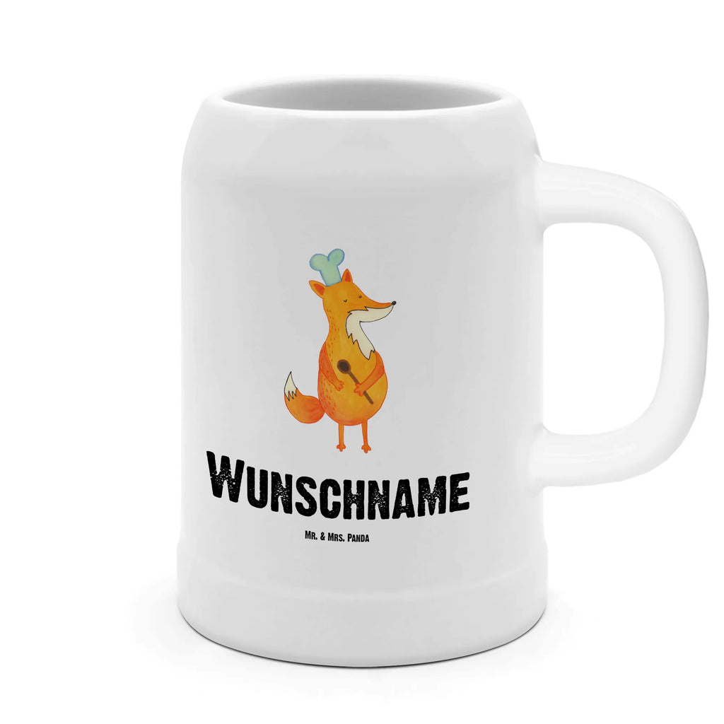 Personalisierter Bierkrug Fuchs Koch Bierkrug mit Namen, Bierkrug personalisieren, Bierglas mit Namen, Personalisierung, Bedrucken, Fuchs, Füchse, Koch Geschenk, Küche Spruch, Küche Deko, Köche, Bäcker, Party Spruch, Spruch lustig, witzig