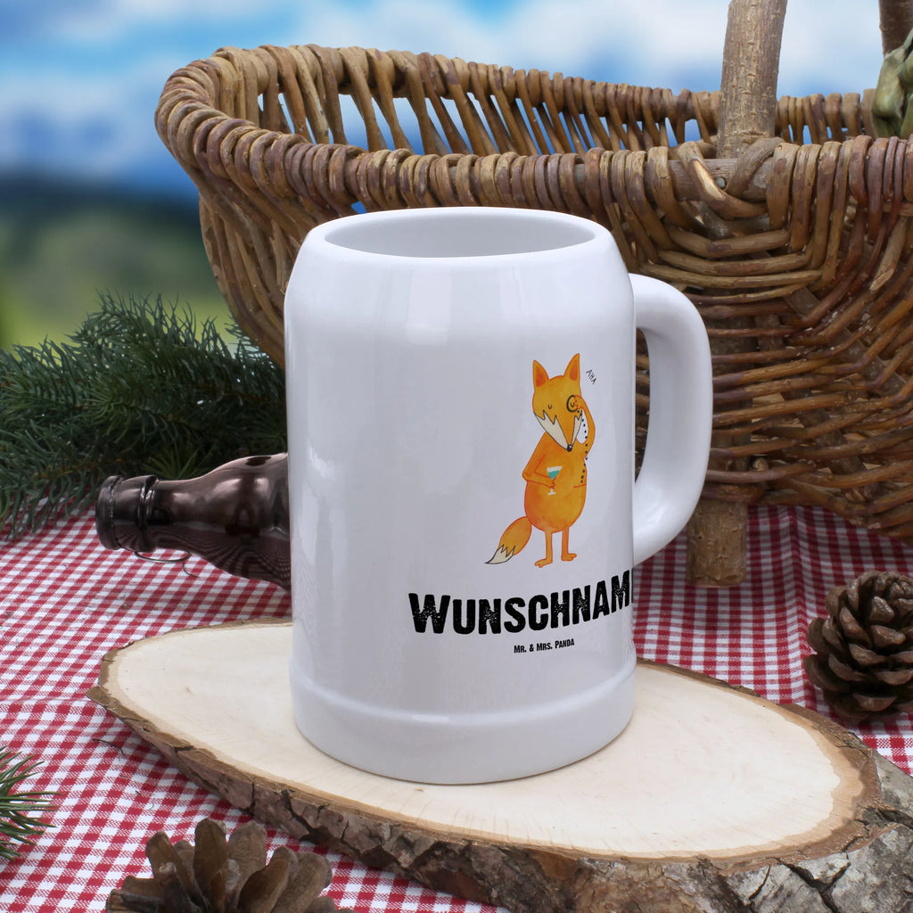 Personalisierter Bierkrug Fuchs Lord Bierkrug mit Namen, Bierkrug personalisieren, Bierglas mit Namen, Personalisierung, Bedrucken, Fuchs, Füchse, tröstende Worte, Spruch lustig, Liebeskummer Geschenk, Motivation Spruch, Problemlösung