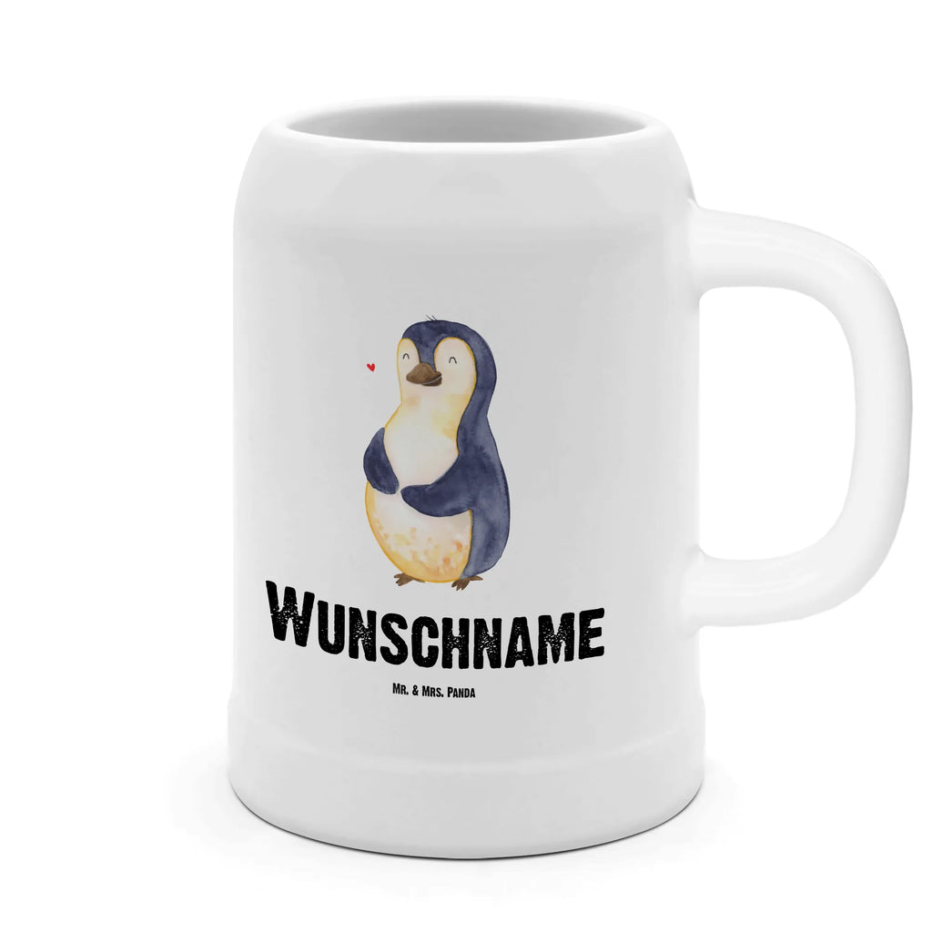 Personalisierter Bierkrug Pinguin Diät Bierkrug mit Namen, Bierkrug personalisieren, Bierglas mit Namen, Personalisierung, Bedrucken, Pinguin, Pinguine, Diät, Abnehmen, Abspecken, Gewicht, Motivation, Selbstliebe, Körperliebe, Selbstrespekt