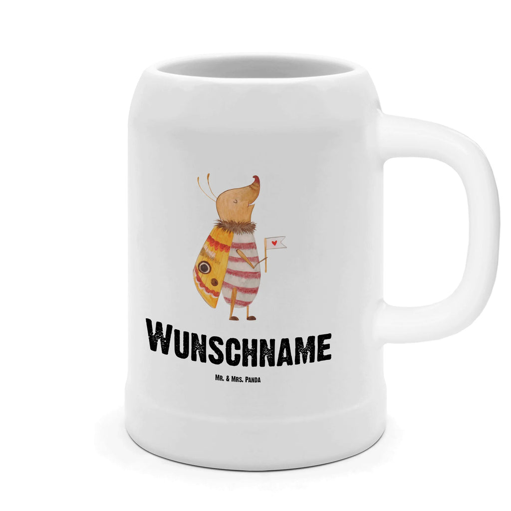 Personalisierter Bierkrug Nachtfalter Fähnchen Bierkrug mit Namen, Bierkrug personalisieren, Bierglas mit Namen, Personalisierung, Bedrucken, Tiermotive, Gute Laune, lustige Sprüche, Tiere, Nachtfalter, Käfer, Spruch lustig, Spruch witzig, süß, niedlich, Küche Deko, Was kostet die Welt