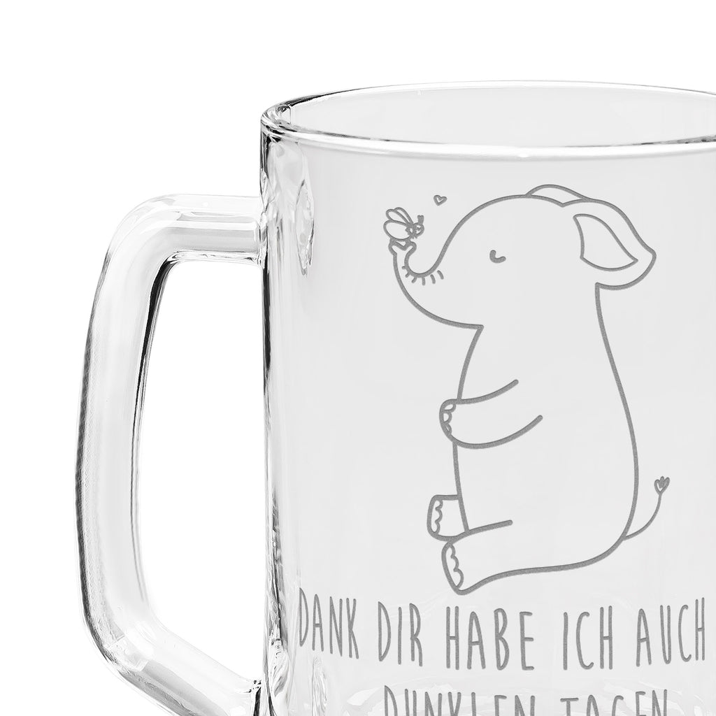 Gravur Bierkrug Elefant Biene Bierkrug, Bier Krug, Bierkrug Glas, Vatertag, Tiermotive, Gute Laune, lustige Sprüche, Tiere, Elefant, Biene, Liebe, Liebesbeweis, Jahrestag, Liebesgeschenk, Heiratsantrag, Hochzeitsgeschenk, Liebesspruch