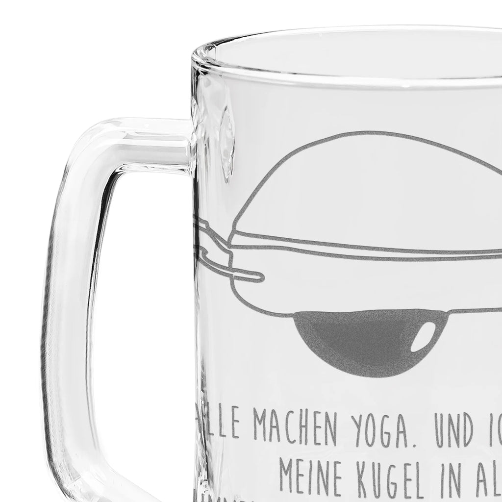 Gravur Bierkrug Avocado Yoga Bierkrug, Bier Krug, Bierkrug Glas, Vatertag, Avocado, Veggie, Vegan, Gesund, Avocado Yoga Vegan