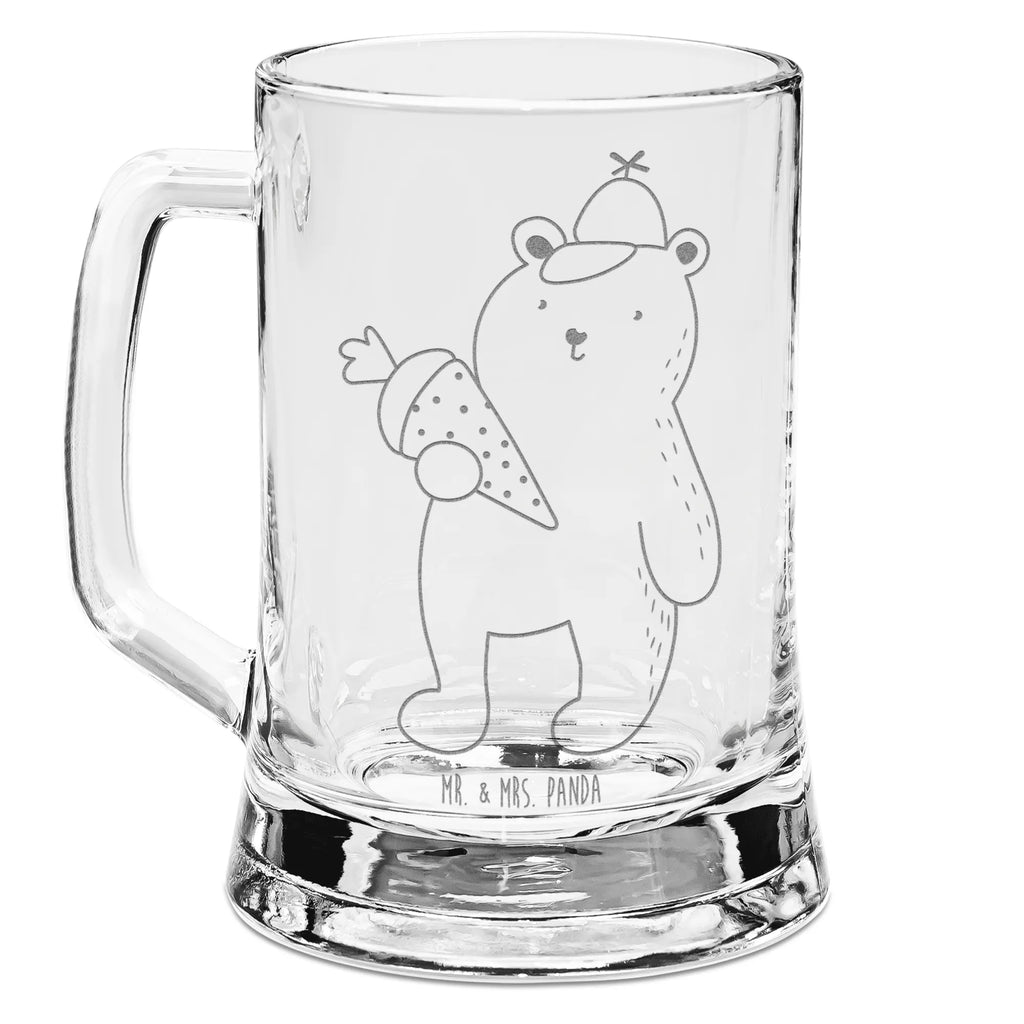 Gravur Bierkrug Bär Schultüte Bierkrug, Bier Krug, Bierkrug Glas, Vatertag, Bär, Teddy, Teddybär, Bär Motiv, Schultüte, Erster Schultag Geschenk, Einschulung Geschenk, Schule Geschenk, Grundschule, Schulanfang, Schulbeginn