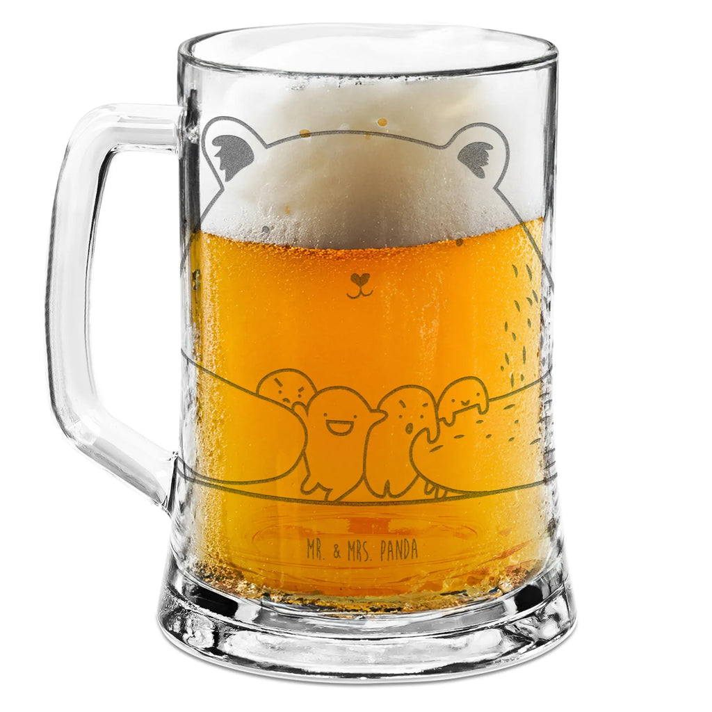 Gravur Bierkrug Bär Gefühl Bierkrug, Bier Krug, Bierkrug Glas, Vatertag, Bär, Teddy, Teddybär, Wahnsinn, Verrückt, Durchgedreht