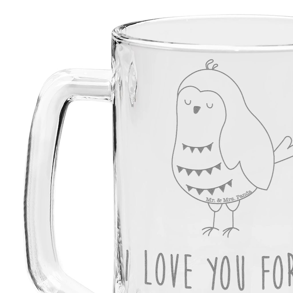 Gravur Bierkrug Eule Zufrieden Bierkrug, Bier Krug, Bierkrug Glas, Vatertag, Eule, Eule Spruch, Eule deko, Owl, Liebe Spruch, Romantisch, Wortspiel lustig, Spruch schön, Geschenk Hochzeitstag