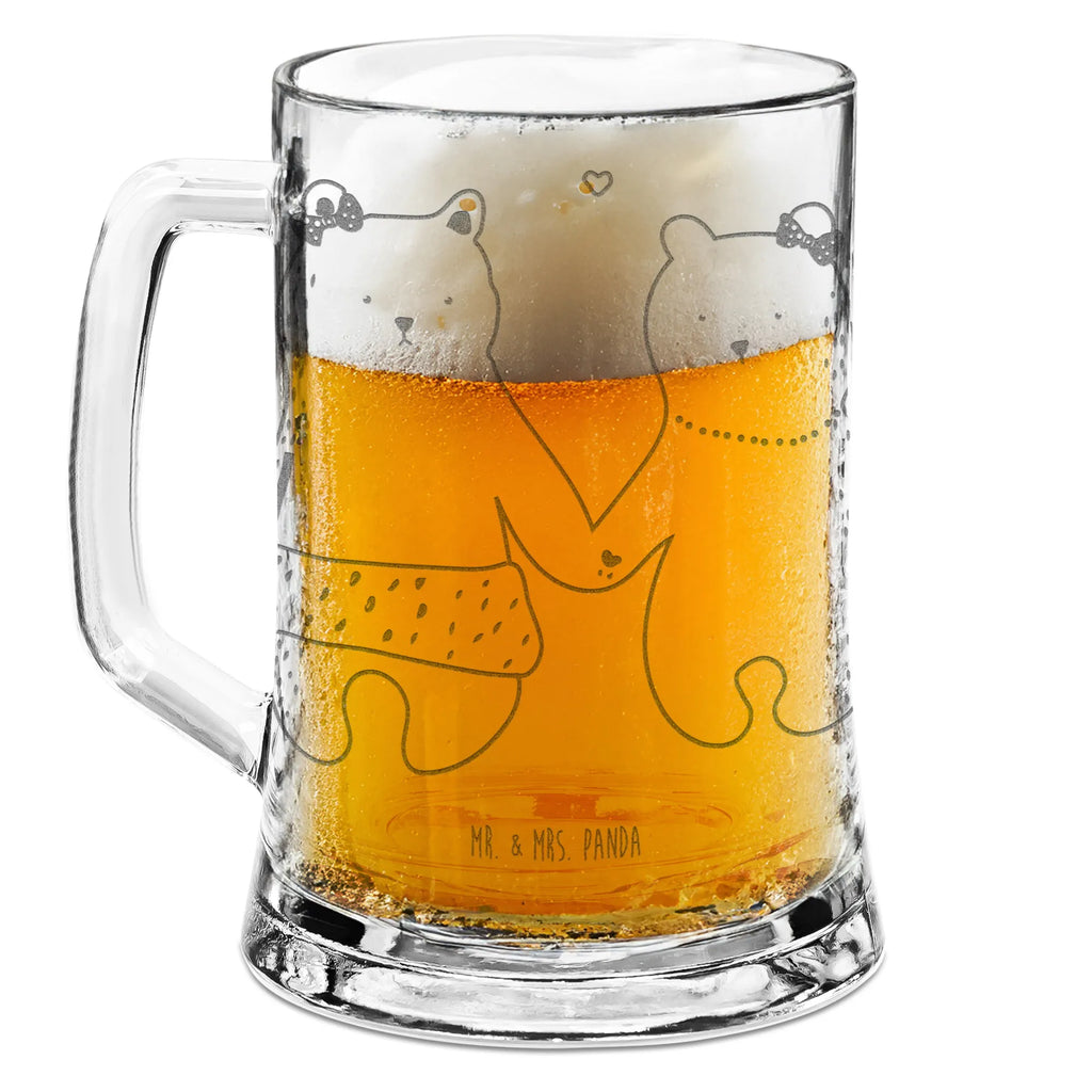 Gravur Bierkrug Bär Freundin Bierkrug, Bier Krug, Bierkrug Glas, Vatertag, Bär, Teddy, Teddybär, Bär Freundin Beste Freund Liebe Liebesbeweis Verliebt Kumpel Kumpeliene