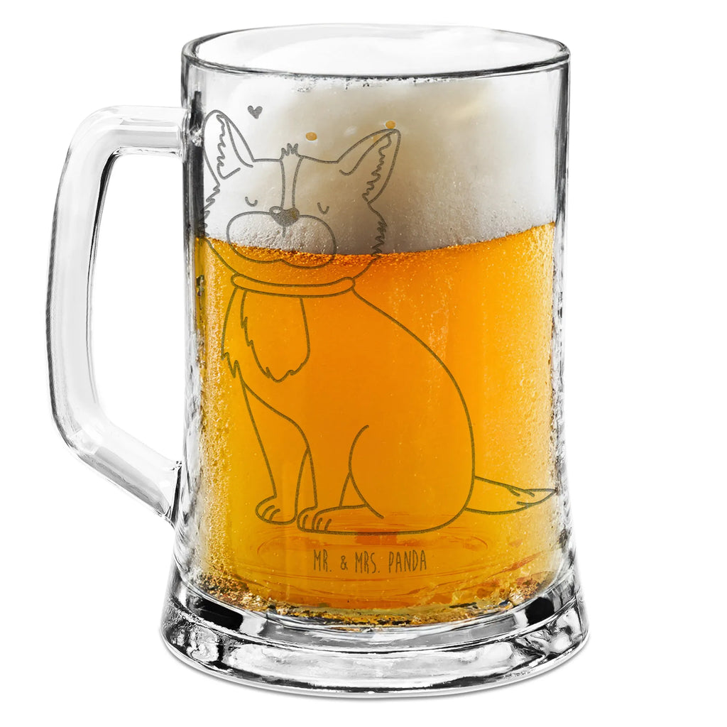 Gravur Bierkrug Hund Glück Bierkrug, Bier Krug, Bierkrug Glas, Vatertag, Hund, Hundemotiv, Haustier, Hunderasse, Tierliebhaber, Hundebesitzer, Sprüche, Corgie, Hundeliebe, Spruch, Hundemama, Liebe