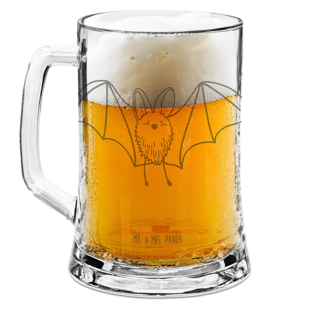 Gravur Bierkrug Fledermaus Flügel Bierkrug, Bier Krug, Bierkrug Glas, Vatertag, Tiermotive, Gute Laune, lustige Sprüche, Tiere