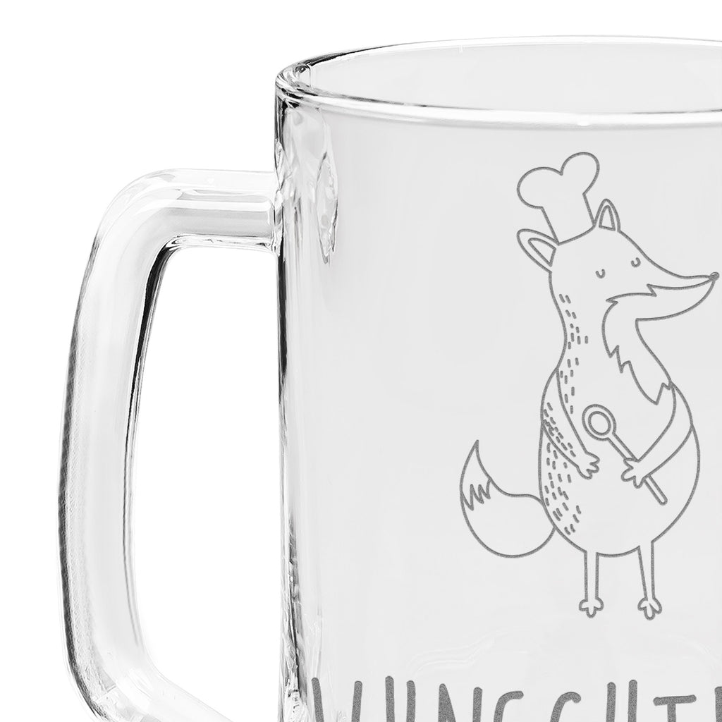 Personalisierter Gravur Bierkrug Fuchs Koch Personalisierter Bierkrug, Personalisierter Bier Krug, Personalisiertes Bierkrug Glas, Bierkrug mit Namen, Bier Krug mit Namen, Bierkrug Glas mit Namen, Vatertag, Wunschtext, Wunschname, Personalisierbar, Selbst gestalten, Fuchs, Füchse, Koch Geschenk, Küche Spruch, Küche Deko, Köche, Bäcker, Party Spruch, Spruch lustig, witzig