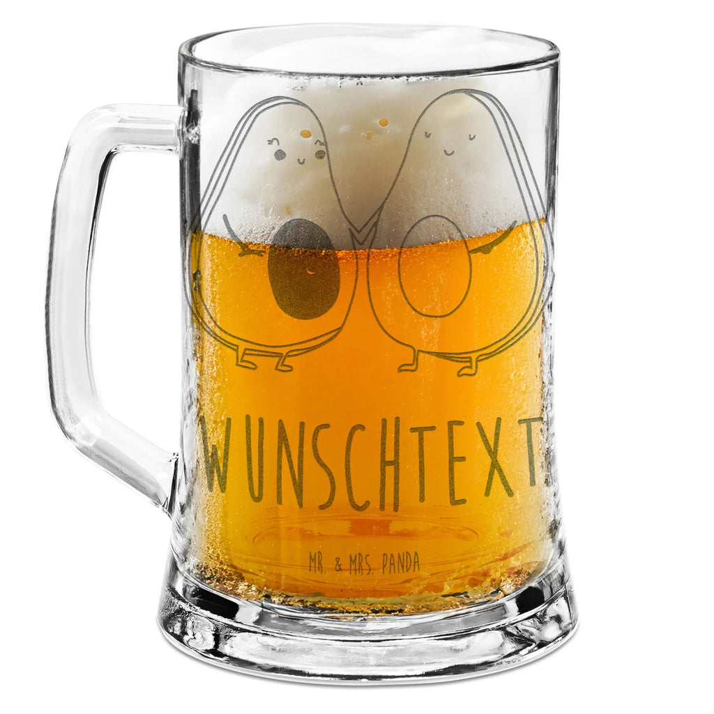 Personalisierter Gravur Bierkrug Avocado Pärchen Personalisierter Bierkrug, Personalisierter Bier Krug, Personalisiertes Bierkrug Glas, Bierkrug mit Namen, Bier Krug mit Namen, Bierkrug Glas mit Namen, Vatertag, Wunschtext, Wunschname, Personalisierbar, Selbst gestalten, Avocado, Veggie, Vegan, Gesund, Avocuddle, Liebe, Schwangerschaft, Familie, Babyshower, Babyparty, Hochzeit, Kinder, Avocados, Geburt