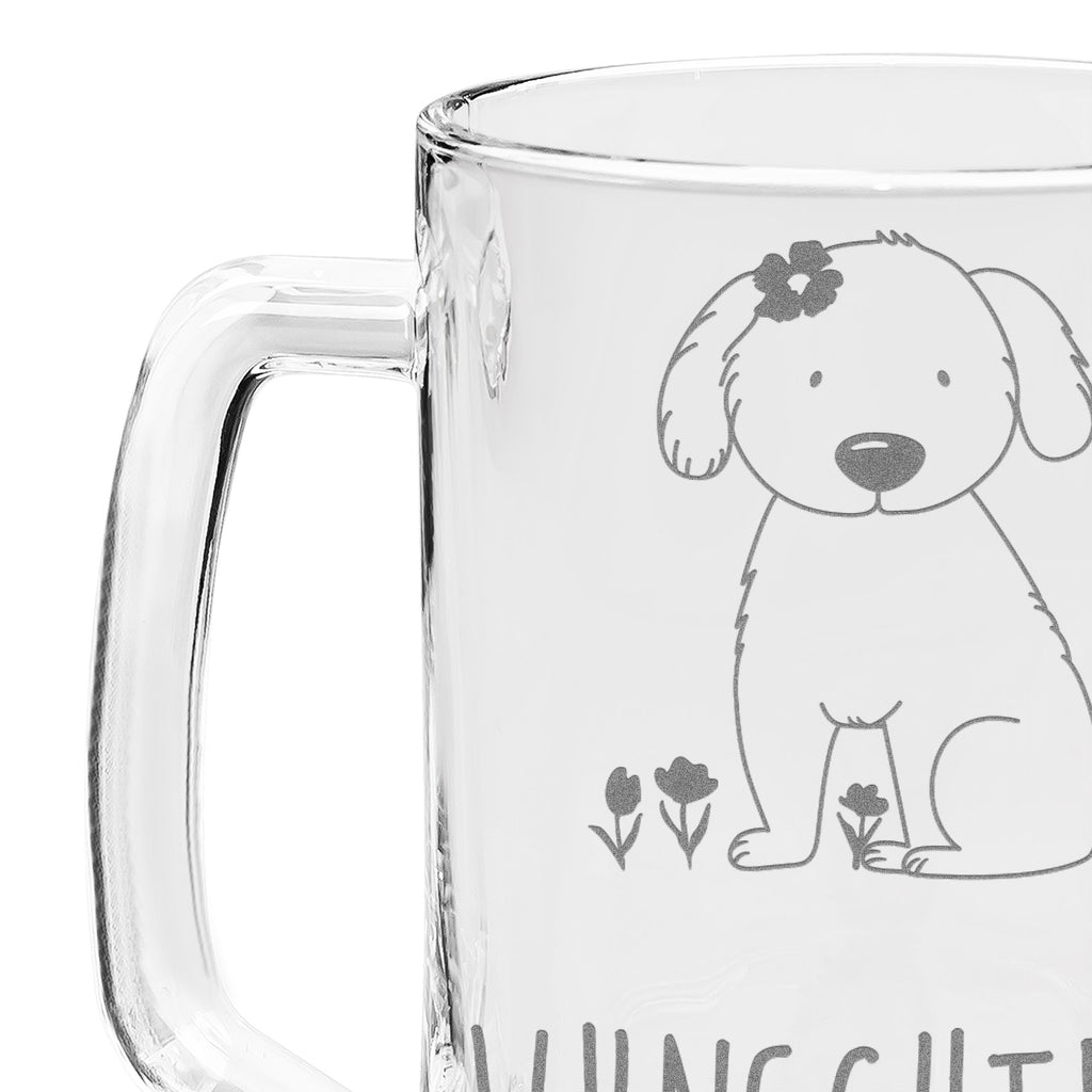 Personalisierter Gravur Bierkrug Hund Dame Personalisierter Bierkrug, Personalisierter Bier Krug, Personalisiertes Bierkrug Glas, Bierkrug mit Namen, Bier Krug mit Namen, Bierkrug Glas mit Namen, Vatertag, Wunschtext, Wunschname, Personalisierbar, Selbst gestalten, Hund, Hundemotiv, Haustier, Hunderasse, Tierliebhaber, Hundebesitzer, Sprüche, Hunde, Hundeliebe, Hundeglück, Liebe, Frauchen