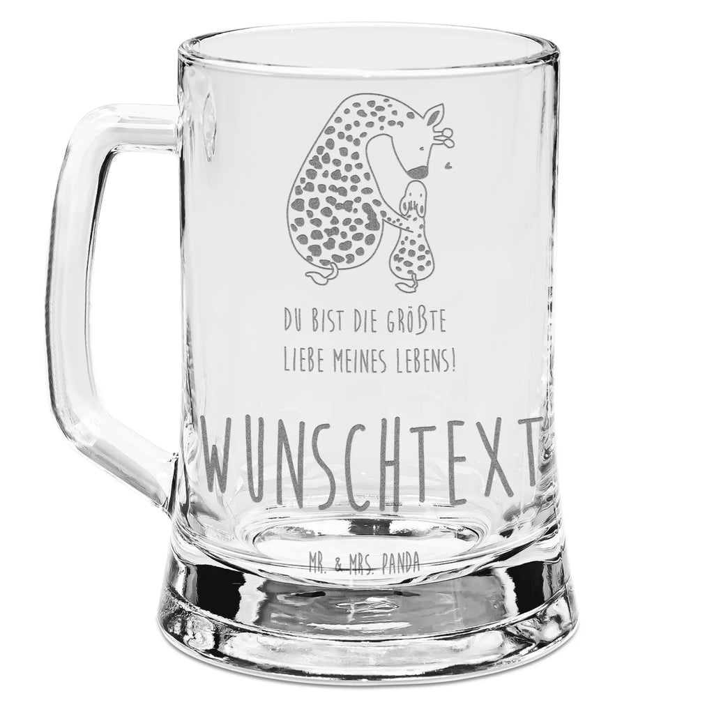 Personalisierter Gravur Bierkrug Giraffe Kind Personalisierter Bierkrug, Personalisierter Bier Krug, Personalisiertes Bierkrug Glas, Bierkrug mit Namen, Bier Krug mit Namen, Bierkrug Glas mit Namen, Vatertag, Wunschtext, Wunschname, Personalisierbar, Selbst gestalten, Afrika, Wildtiere, Giraffe, Kind, Mutter, Mama, Tochter, Sohn, Lieblingsmensch